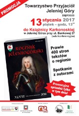 Rocznik Jeleniogórski. Jest już kolejny numer.Przeczytacie m.in.  o zbiorach rodziny Schaffgotschów