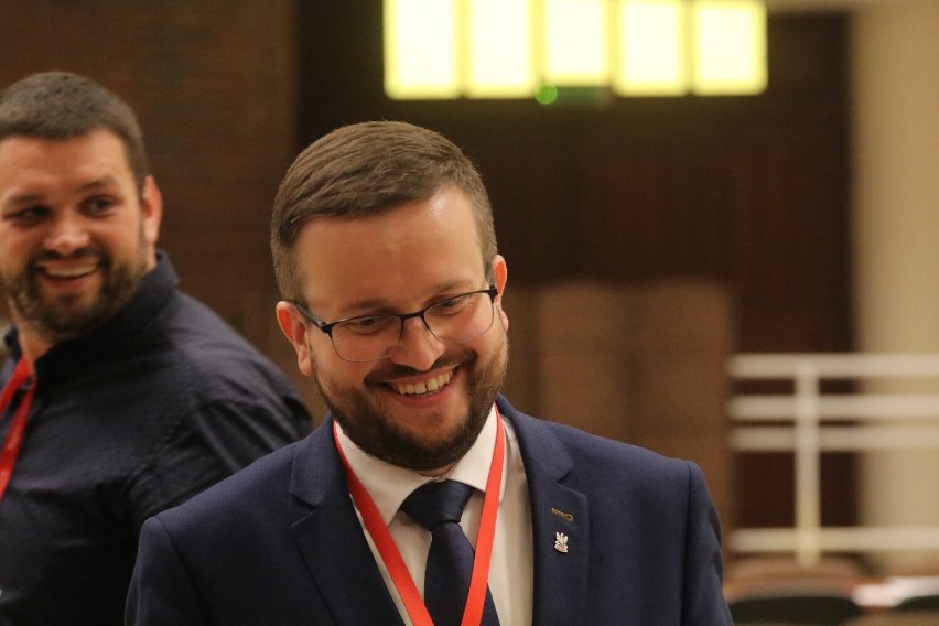 Bartosz Budziak nowym przewodniczącym Zarządu NSZZ "Solidarnosć" w Legnicy, zdjęcia