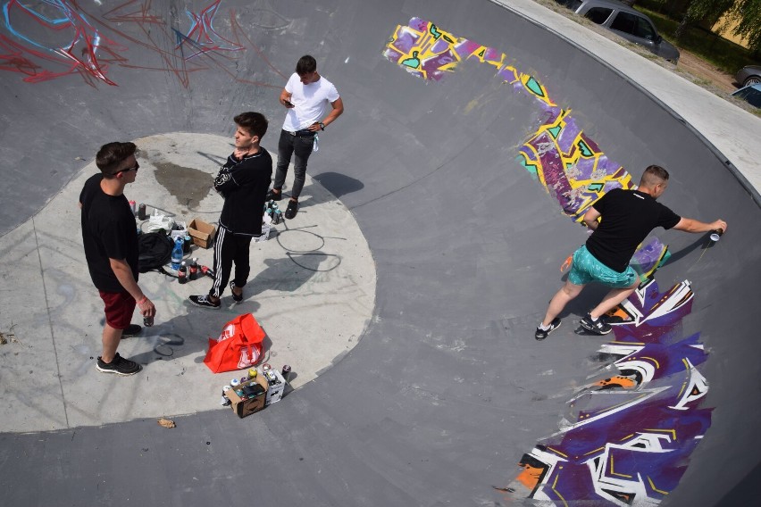 Graffiti Jam na skateplazie w Szczecinku. Kiedy, gdzie i jak? Zaproszenie [zdjęcia]