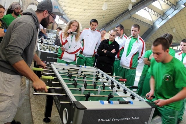 Turniej w piłkarzyki w Parku Śląskim odbył się od 12 do 13 października w hali wystaw "Kapelusz".