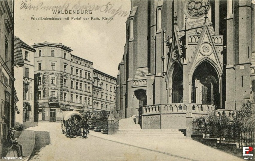 Ulica Moniuszki w Wałbrzychu na przedwojennych zdjęciach