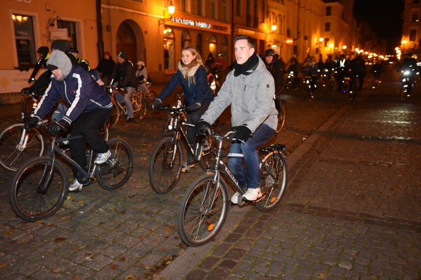 Tym razem pod hasłem "Bądź Widoczny!" przejechała dzisiaj...