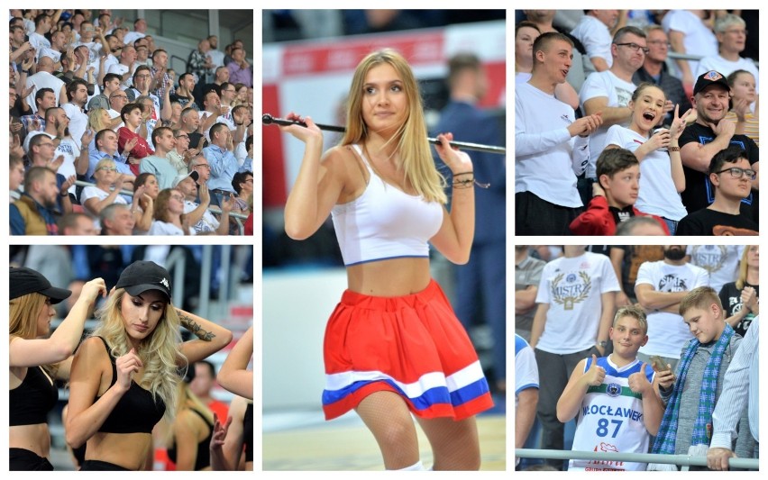 Kibice i Cheerleaders Włocławek podczas meczu Anwil Włocławek - Telenet Giants Antwerp 80:71 [zdjęcia]