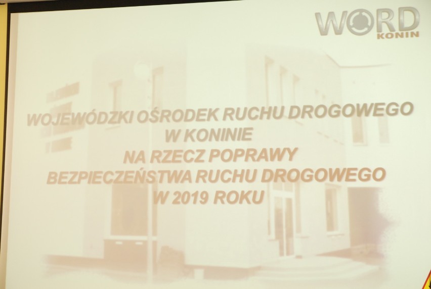 Na konferencji prasowej WORD ,z udziałem uczniów . Szkoły Podstawowej  nr 7 w Koninie został zaprezentowany  film  „Bezpiecznie z Agatką” . 