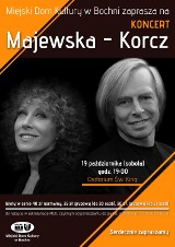 Koncert Alicji Majewskiej i Włodzimierza Korcza w MDK Bochnia