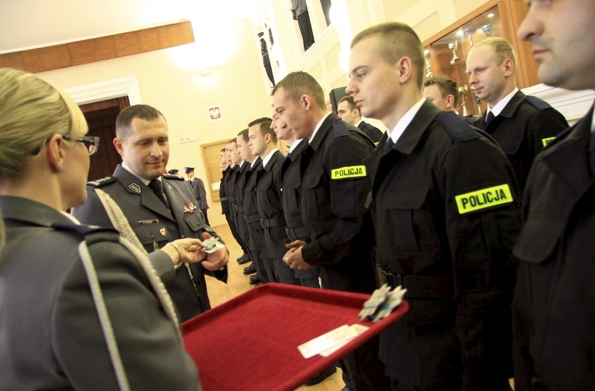 Lublin: Młodzi policjanci złożyli ślubowanie