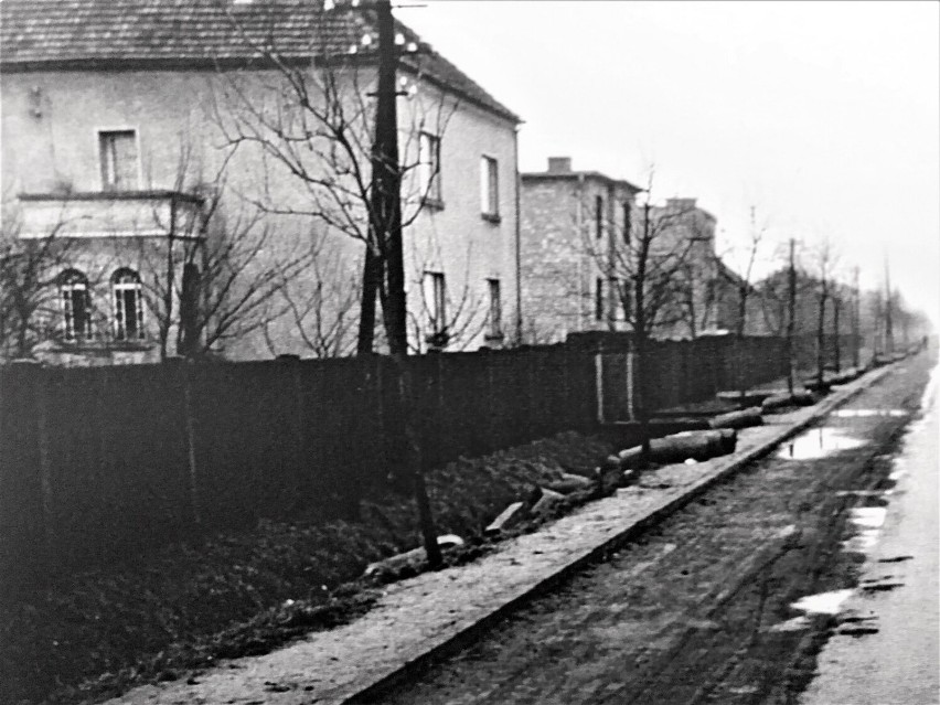 Powracamy do przebudowy ulicy Szybowników w Lesznie. Zobacz jak wyglądały prace drogowców na starych zdjęciach