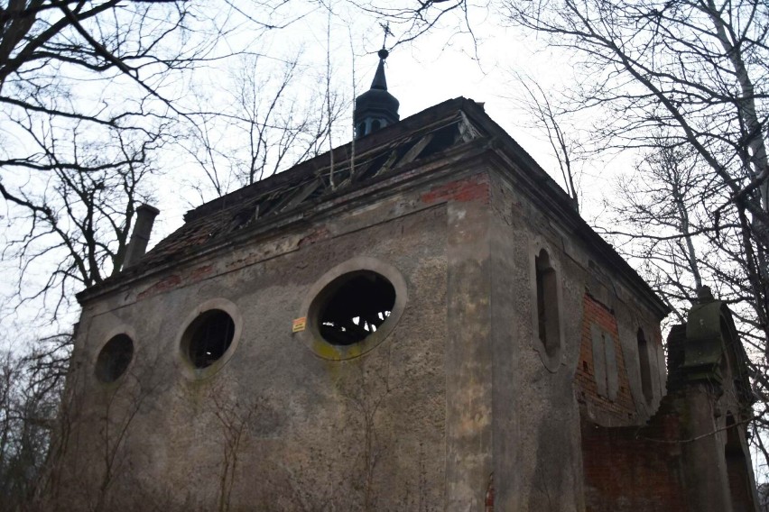 Dawny kościół w Niemczynie, gm. Damasławek