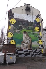 ZBK i jego Kosmos. W Katowicach pojawił się pierwszy festiwalowy mural [zdjęcia]