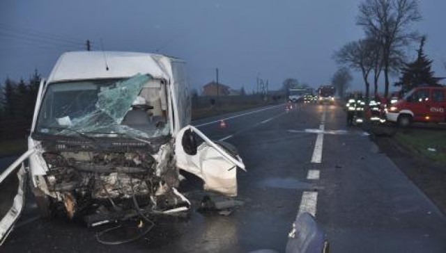 wypadek w Grzegorzewie
