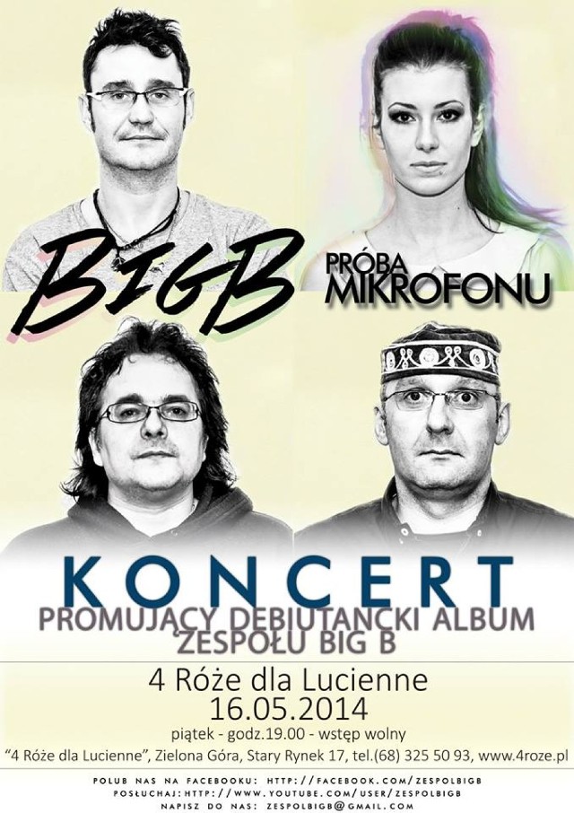 Big B - koncert promujący debiutancki album