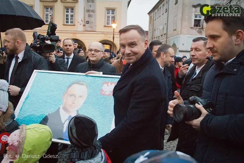 Prezydent RP Andrzej Duda w Kamiennej Górze