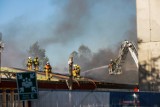 Płock: Pożar szpitala wojewódzkiego. Zapalił się dach parterowego budynku [ZDJĘCIA] [WIDEO]