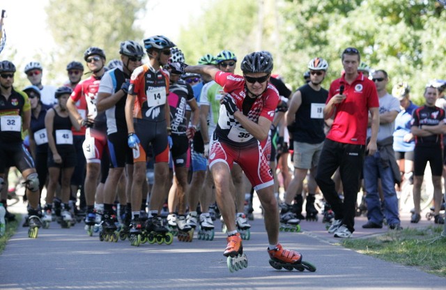 Maraton rolkowo-rowerowy w Dąbrowie Górniczej