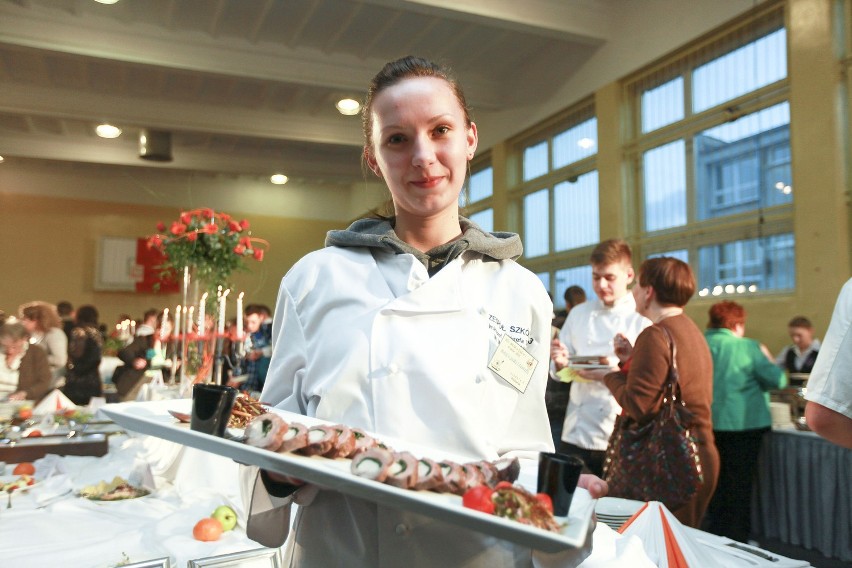 Małopolski Konkurs Szkół Gastronomicznych: gotowali z pasją i fantazją [ZDJĘCIA]