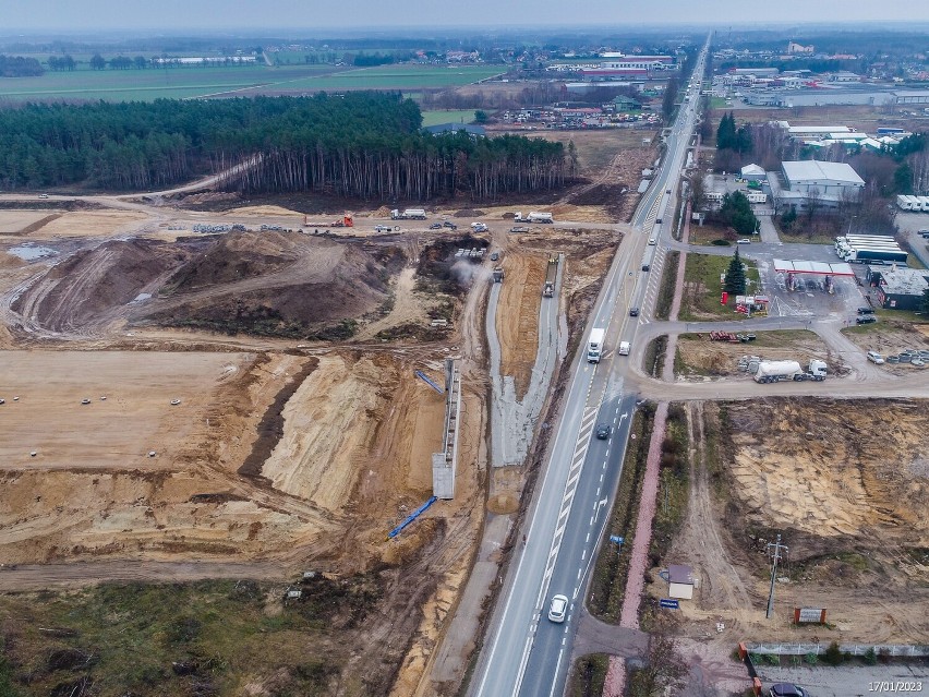 Budowa odcinka Gręzów - Siedlce Zachód