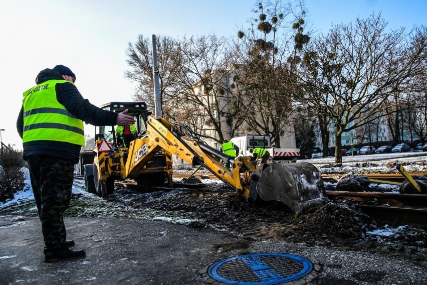 Tramwaje mają wrócić na Perłową w pierwszym kwartale 2023...