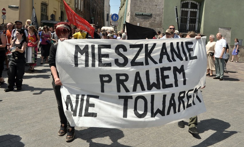 Kraków. Marsz Pustych Garnków