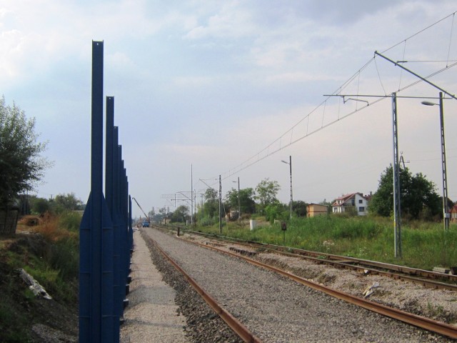 modernizowana linia kolejowa Kraków-Rzeszów