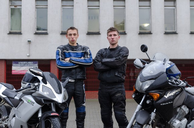 Pasją Michałów: Łazorczyka (z lewej) i Borysa są motocykle