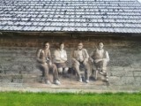 Mural na stodole. Na taką artystyczną wizytówkę wsi postawili mieszkańcy Sitawki 