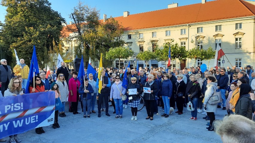 Prounijna manifestacja w Kaliszu
