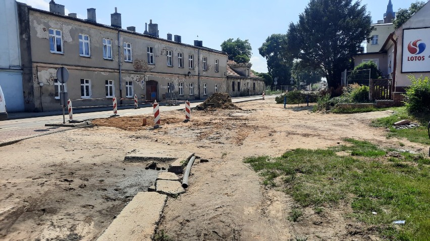 Remont ulicy Częstochowskiej w Kaliszu