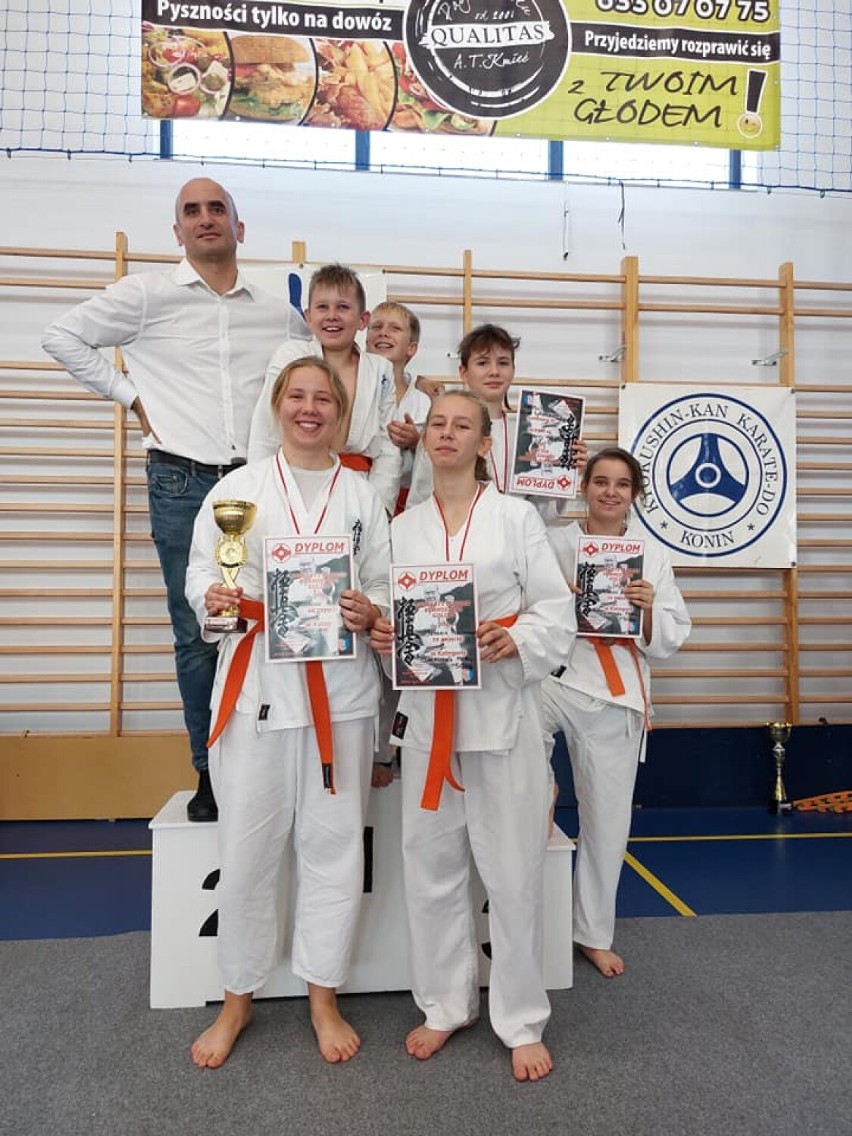 Pałucki Klub Kyokushin Karate z turnieju w Golinie wrócił z...