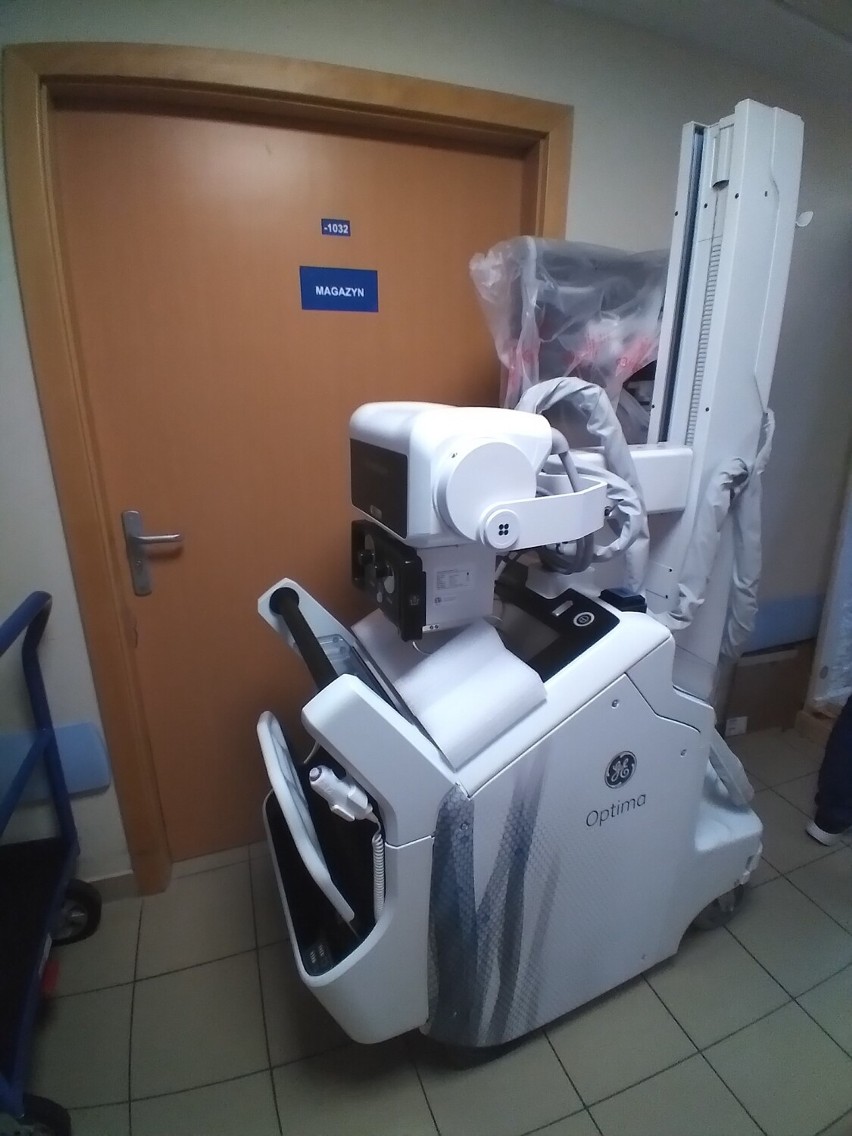 Sprzęt dla Szpitala Powiatowego w Radomsku. Wkrótce zacznie działać mobilny aparat RTG