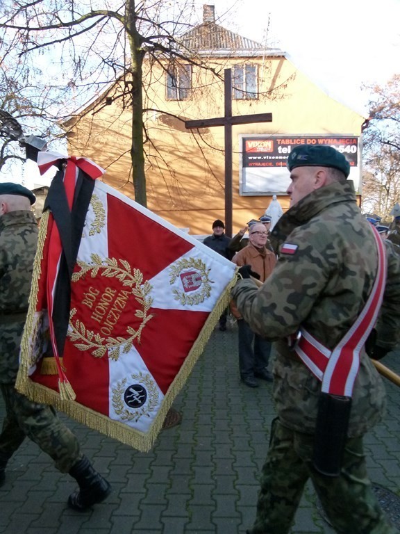 Pogrzeb byłego dowódcy wojska w Sieradzu. Płk. Władysław...