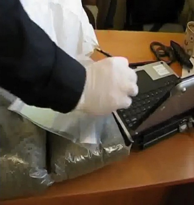 Policja w mieszkaniu 28-latka z Krapkowic znalazła 1,5 kilograma marihuany [wideo]