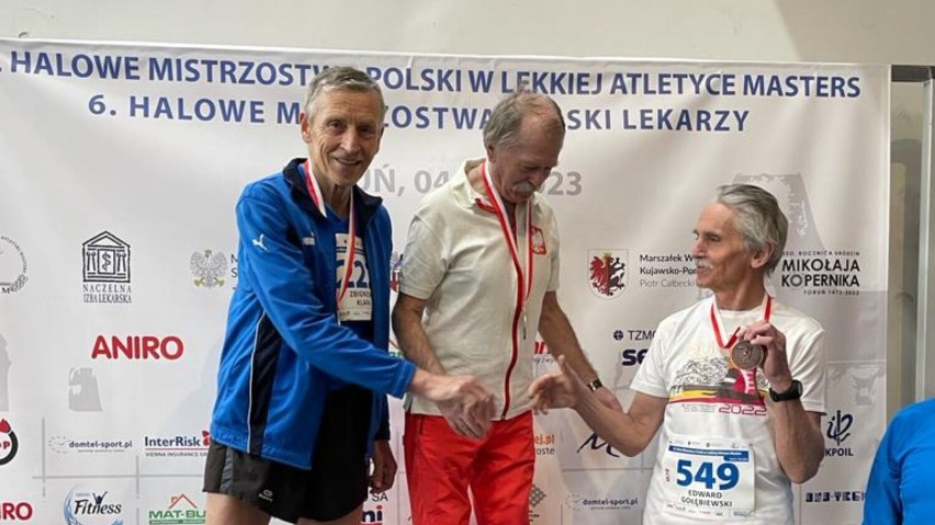 Sportowy sukces Zbigniewa Klapy podczas Halowych Mistrzostw Polski Weteranów
