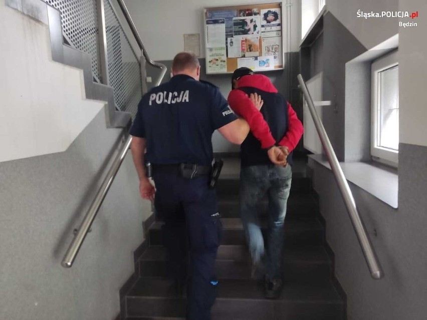 Będzińscy policjanci zatrzymali 30-letniego mieszkańca...