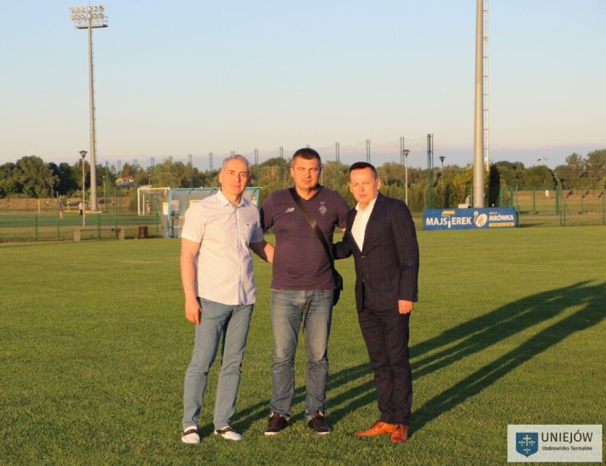 Uniejów kusi... Ligę Mistrzów. Miasto gościło przedstawicieli klubu Dynamo Kijów, który szuka bazy treningowo-pobytowej ZDJĘCIA