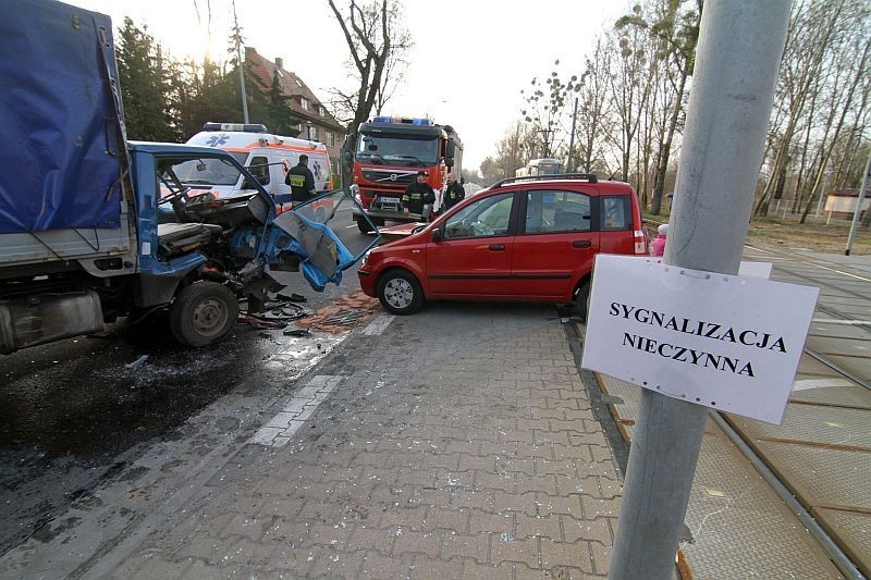 Wrocław: Po wypadku na Kwidzyńskiej tramwaje nie jeździły na Kowale