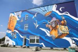 Wszyscy są zachwyceni! Wyjątkowy mural zdobi budynek Zespołu Szkół imienia Juliusza Verne'a w Kielcach. Szkoła wygrała ważny konkurs