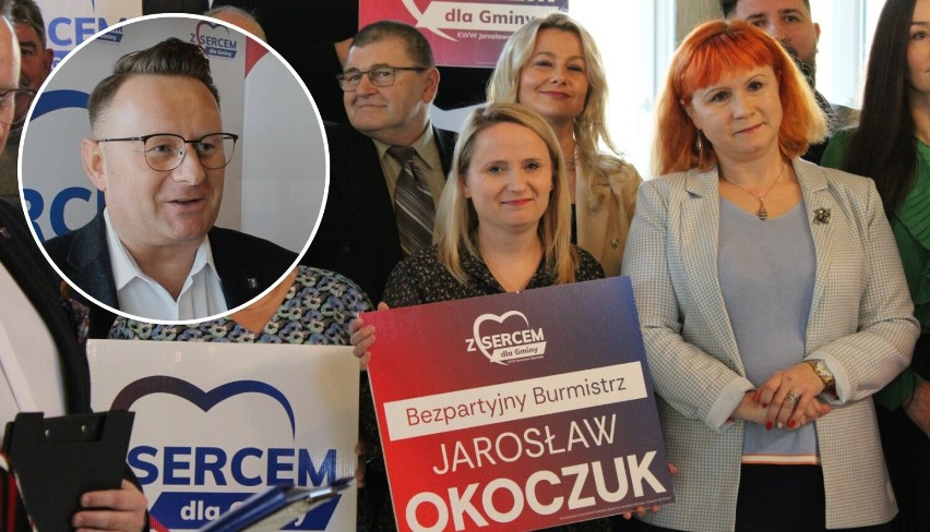 Burmistrz Jarosław Okoczuk odkrył karty. Znamy kandydatów na...
