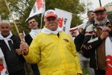 Górnicy demonstrowali przed Sejmem [zdjęcia]