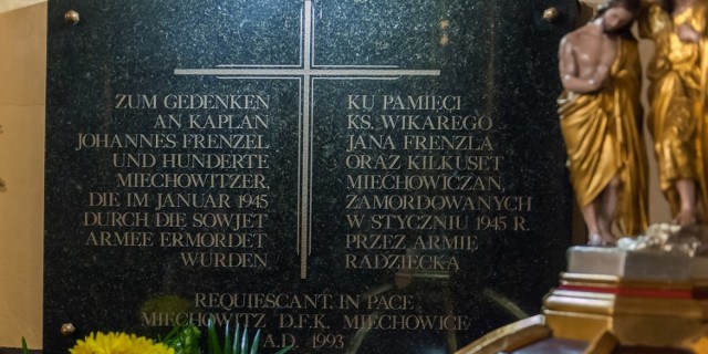 W tym roku mija 76 lat od Tragedii Miechowickiej. Jedną z osób, która została zamordowana przez Armię Czerwoną, był ks. Jan Frenzel.