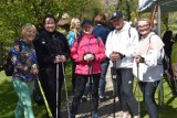 Wiosenny Marsz Nordic Walking w gm. Stara Kiszewa. Uczestnicy wędrowali po Nowych Polaszkach i poznawali urokliwe zakątki ZDJĘCIA