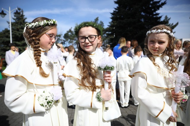 I Komunia Święta 2022 w kościele Miłosierdzia Bożego w Piotrkowie, 1.05.2022