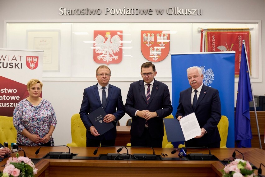 Podpisanie umów w ramach RFRD w Olkuszu