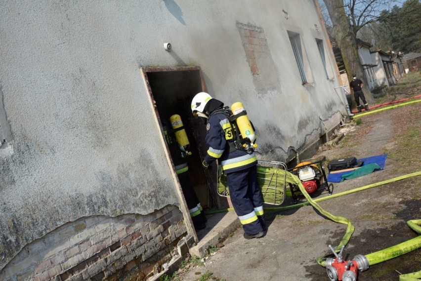 Ćwiczenia strażaków - Mieszkaniówka 2019