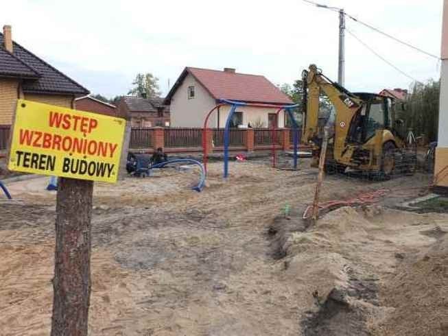 W tym miejscu już wkrótce będzie zlokalizowany nowy plac...