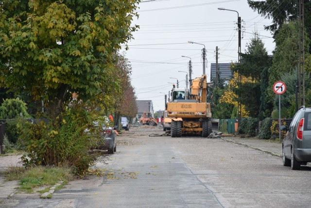 Rozpoczyna się remont ulicy Bergera w Sępólnie