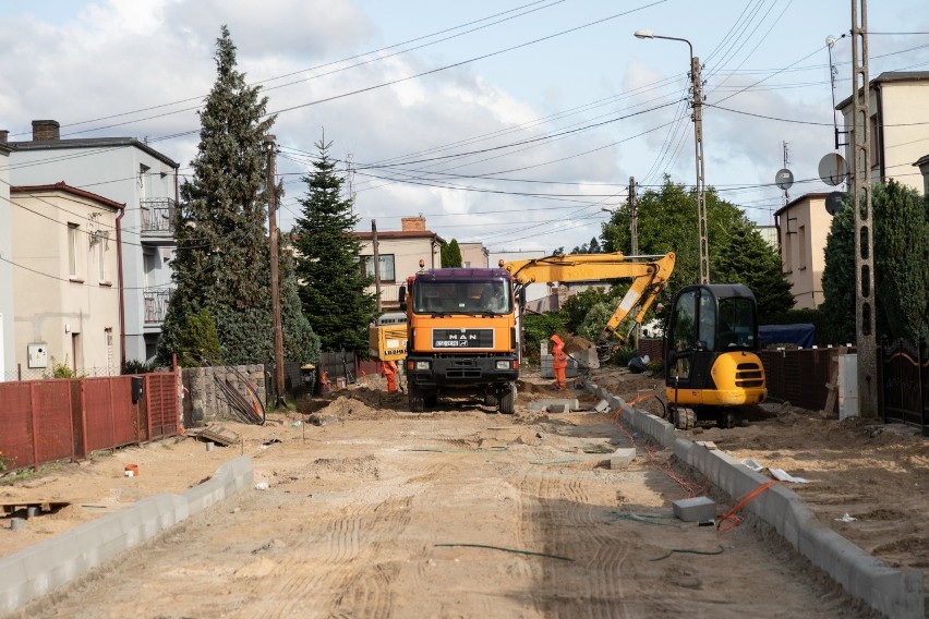 Remont ulicy Matejki w Sępólnie dobiega końca