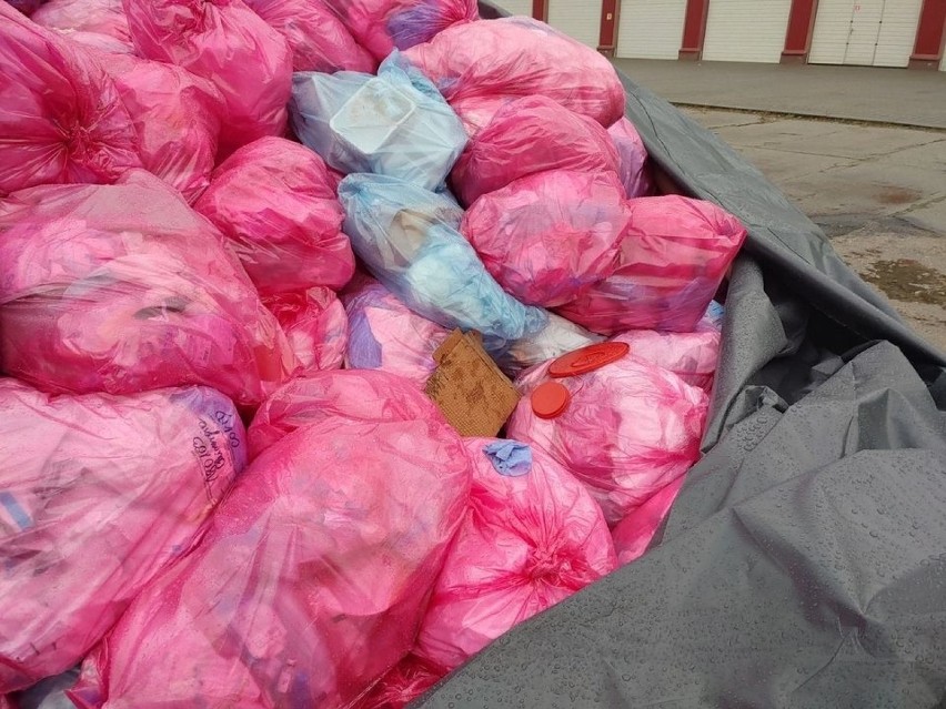 Odpady "covidowe" ze szpitala w Grudziądzu są odbierane trzy...