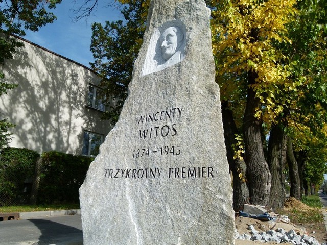 Pomnik Wincentego Witosa stanął na ulicy jego imienia