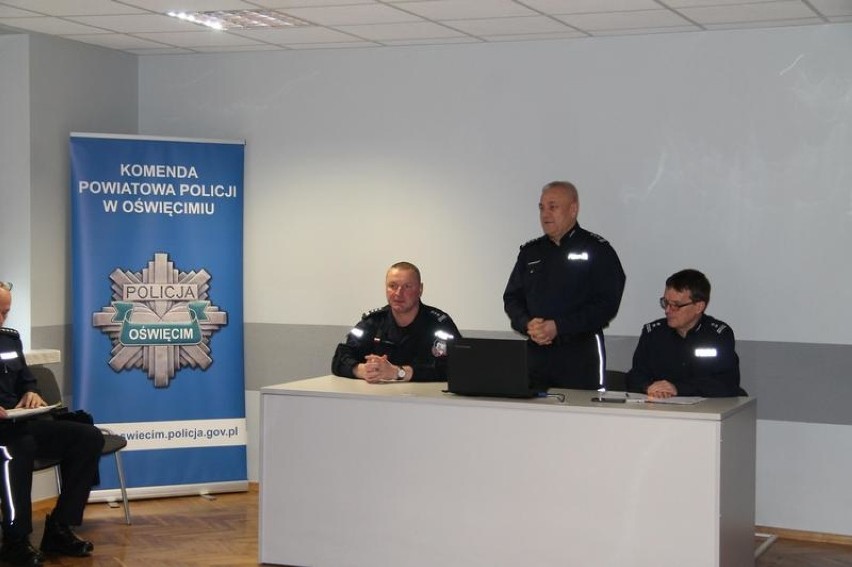 Powiat oświęcimski. Policjanci złapali w ubiegłym roku dziewięciu na 10 sprawców przestępstw