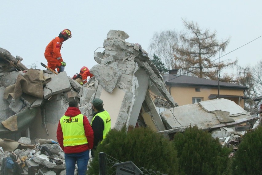 Wybuch gazu w Puławach. W zgliszczach domu ratownicy odnaleźli ciała dwojga małżonków